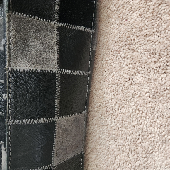 Lucky Brand Patchwork Leather Handbag - Picture 4 of 4